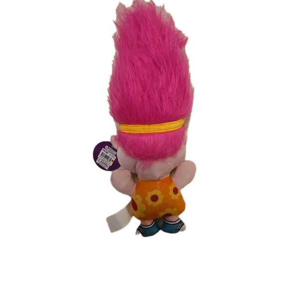 Dwarfkins Pink Plush Toy Troll Doll 10 " Pre-owned With Tag, Home Run Inc. - Picture 3 of 6